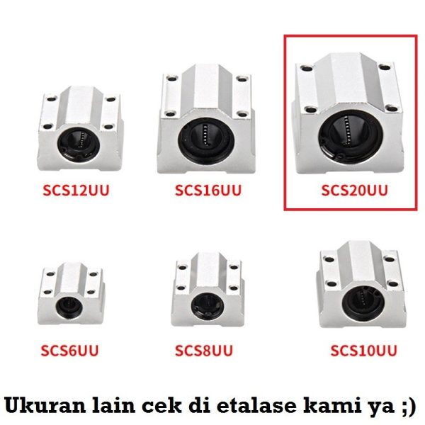 SCS20UU Bearing Block 20mm - Image 3