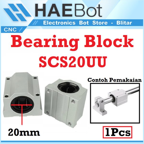 SCS20UU Bearing Block 20mm