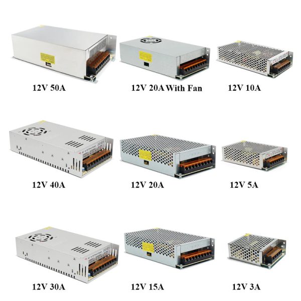 Power Supply PSU 12V 50A - Biasa - Image 3