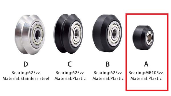 Bearing MR105ZZ POM V Slot - Image 3