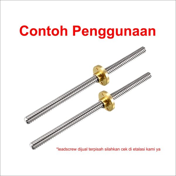 T8 Nut Lead Screw Pitch 2 - Image 5