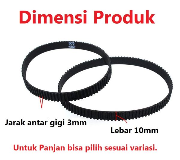 Belt HTD3M W10 Closed Loop - Image 2