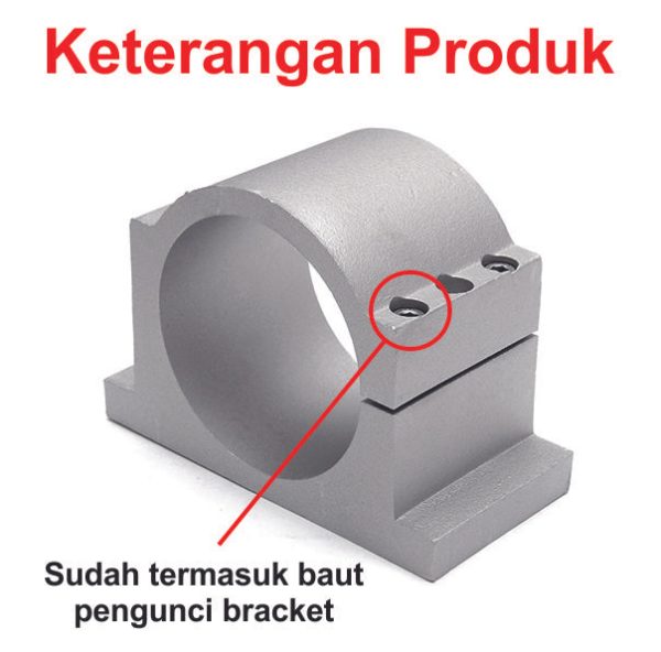 Bracket Spindle Cast D65 65mm - Biasa - Image 3