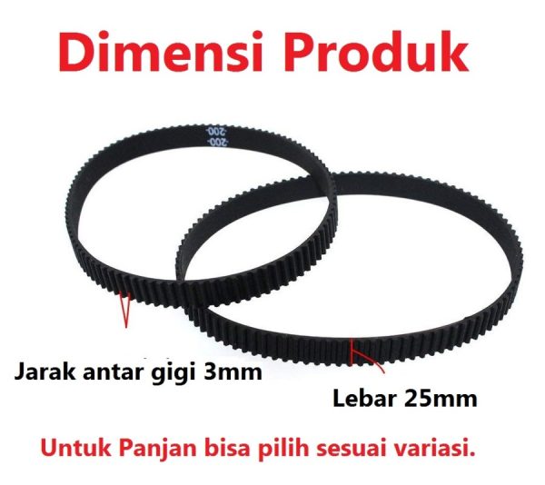 Belt HTD3M W25 Closed Loop - Image 2