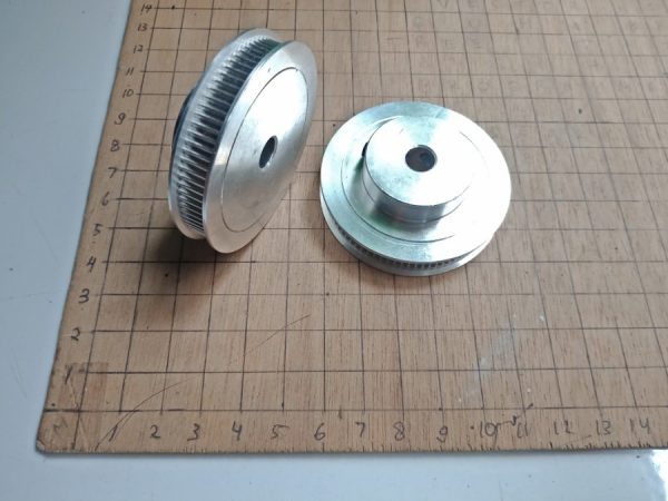 GT2 Pulley 80T W10 B8 - Silver - Image 3