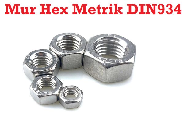 Mur Hex Metrik DIN934 - Image 5