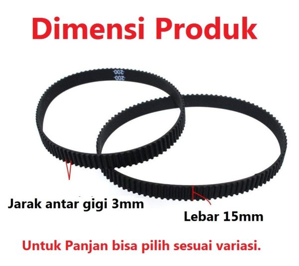 Belt HTD3M W15 Closed Loop - Image 2