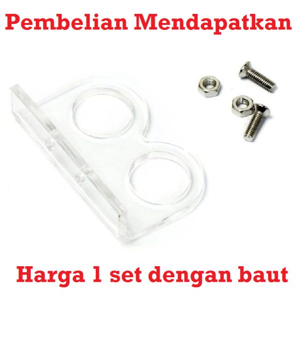 Bracket Ultrasonic Socket HC SR04 - Image 3