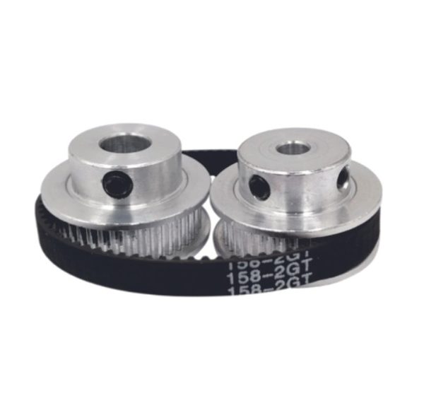 GT2 Pulley 50T W6 B6.35 - Silver - Image 5