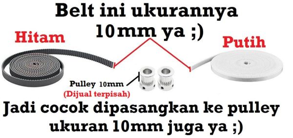 HTD3M Belt W10 - 10cm - Image 2