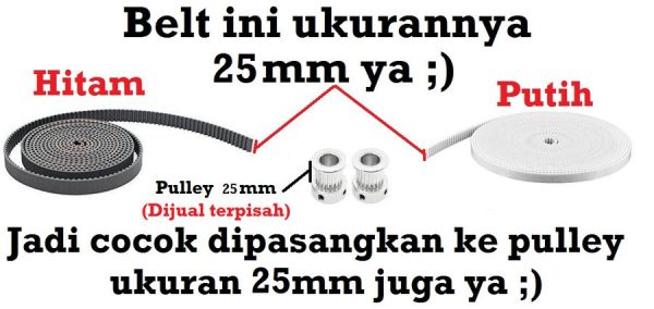 HTD3M Belt W25 - 10cm - Image 2